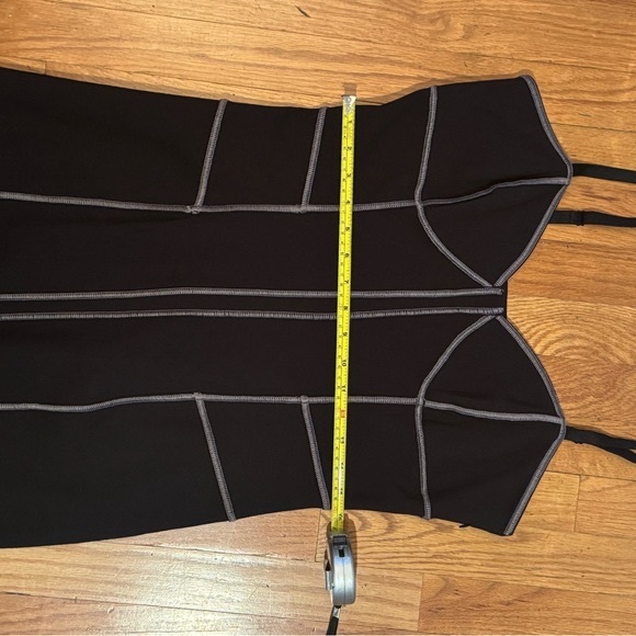 14 MODA International Black Dress Bodycon Fitted Outfit - Picture 5 of 8